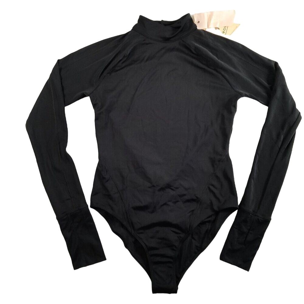 We are HAH (Hot As Hell) by Free People Gloves Off Swim Rashguard M NWT Revolve